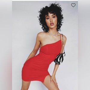 Princess Polly NWT Priya mini red dress